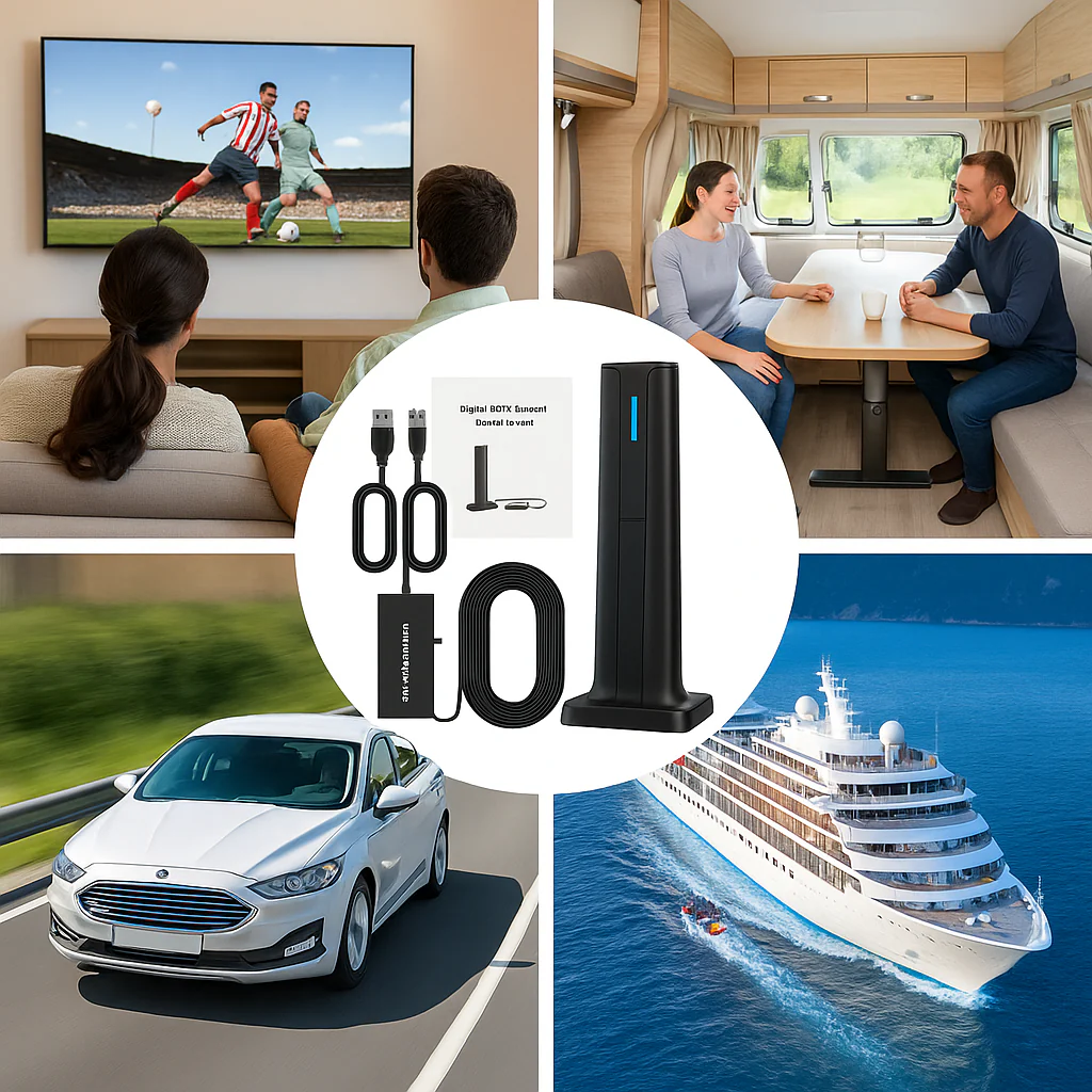 EaroTV 4K | Krijg gratis HD-zenders zonder kabel, smart-tv of Wi-Fi - Afbeelding 3