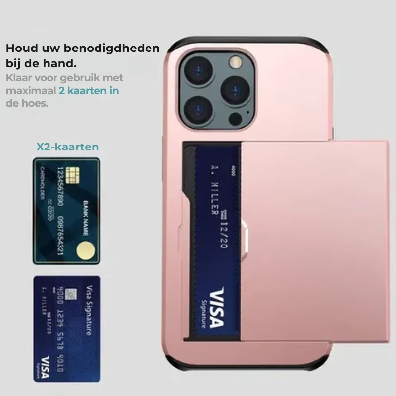 iPhonehoesje met Kaartsleuf - Afbeelding 2