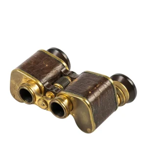Voigtländer toneelkijker met leer, 1850-1900
