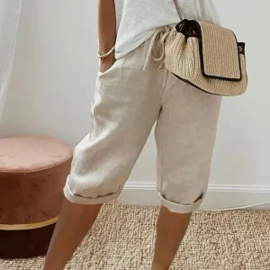 Solvera - Korte Broek - Comfortabele Stretch Shorts voor Zomerdagen