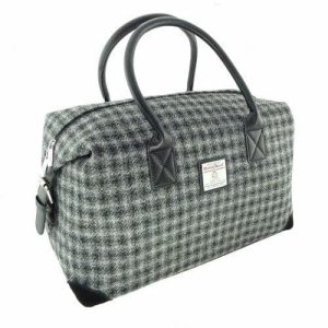 Weekendtas Esk Grijs - Harris Tweed - Glen Appin of Scotland
